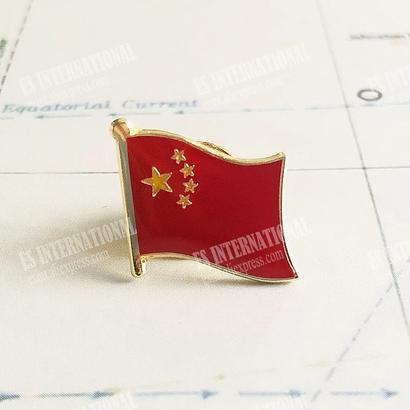China National Flag Crystal Epoxy Metal Enamel Badge Brooch Collection Souvenir Gifts Lapel Pins Accessories Size1.6*1.9cm
China National Flag Crystal Epoxy Metal Enamel Badge Brooch Collection Souvenir Gifts Lapel Pins Accessories Size1.6*1.9cm