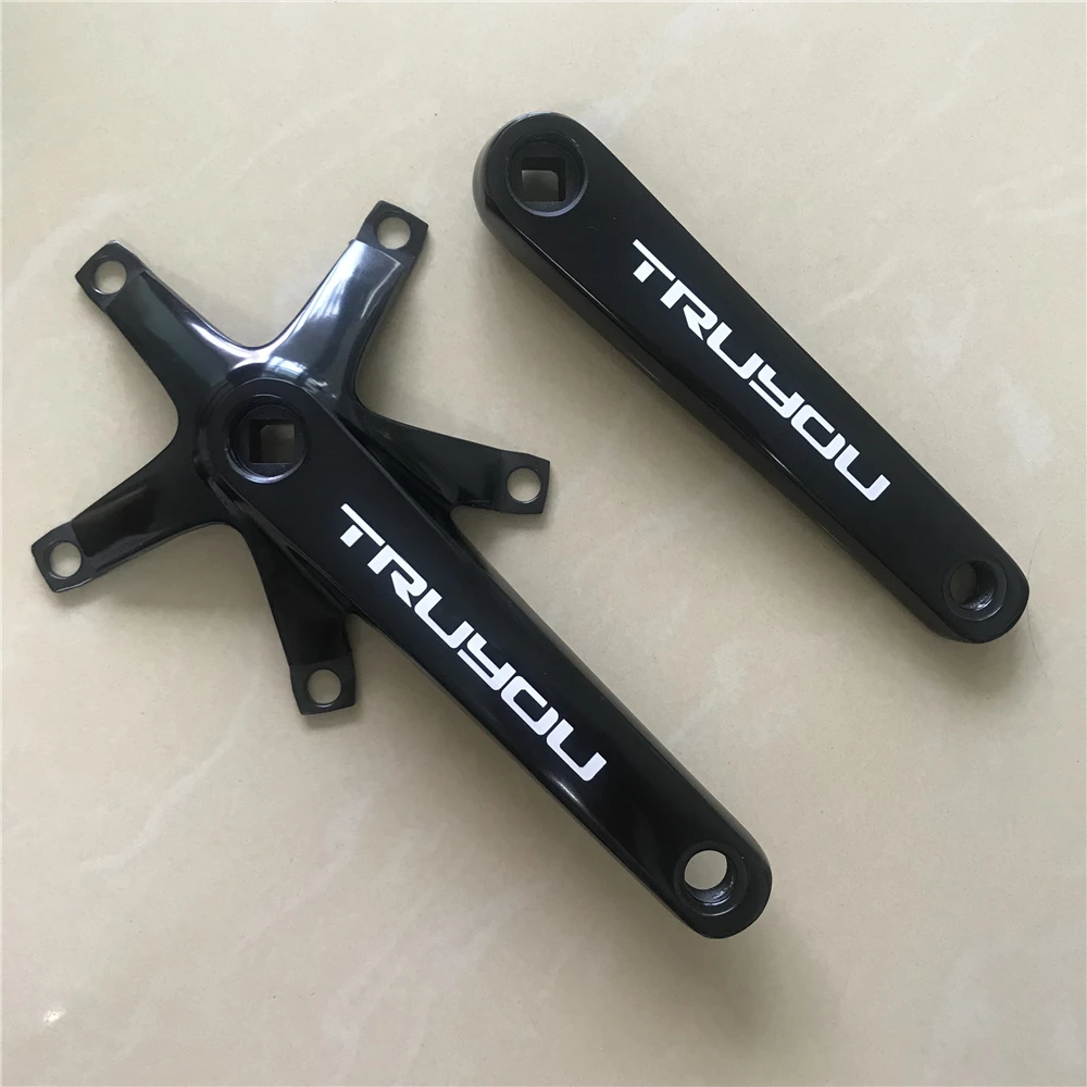 Bicycle Crank Track Bike 144 BCD 5 Bolts Aluminum Alloy Fixed Gear Parts Single Speed BMX Crankset Length 165mm
Bicycle Crank Track Bike 144 BCD 5 Bolts Aluminum Alloy Fixed Gear Parts Single Speed BMX Crankset Length 165mm