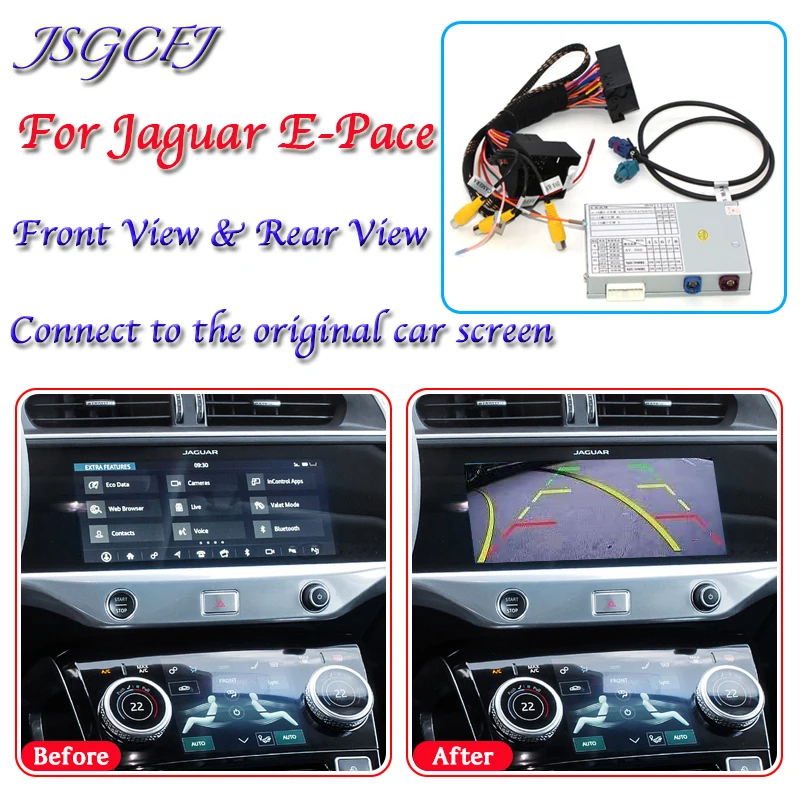 For Jaguar E-Pace 2017~2021 Rear View Parking Backup Camera Adapter Module Reverse Original Car Screen Upgrading Camera Decoder
For Jaguar E-Pace 2017~2021 Rear View Parking Backup Camera Adapter Module Reverse Original Car Screen Upgrading Camera Decoder