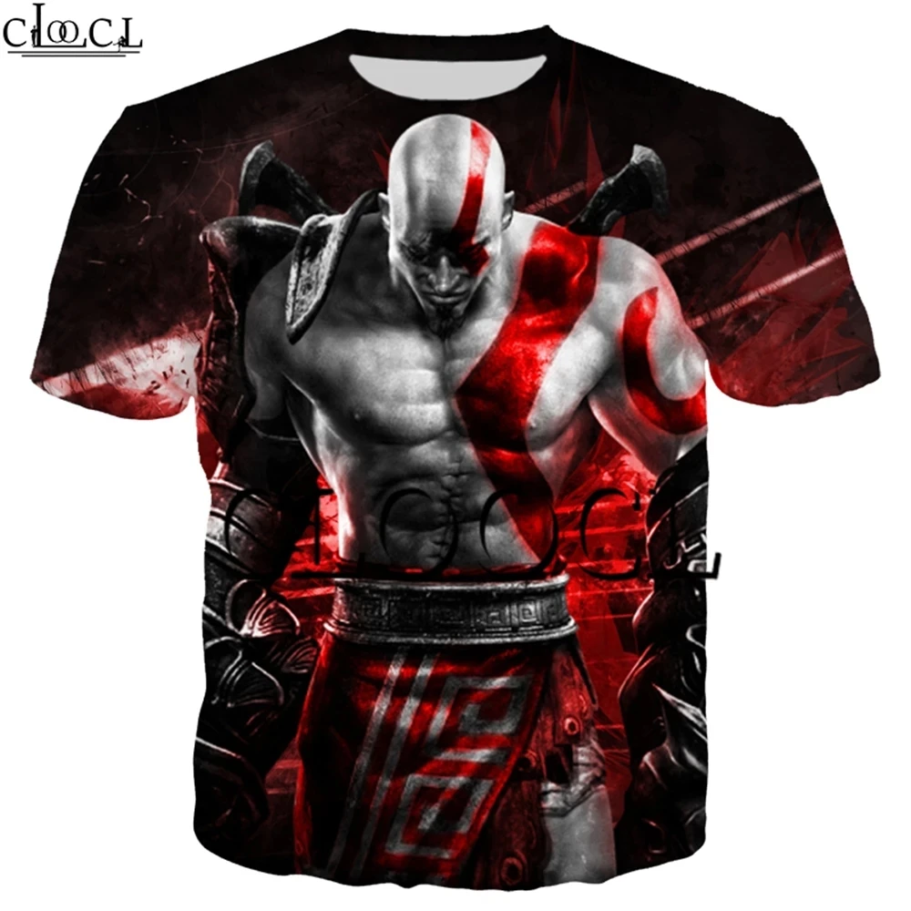 Fashion Couple Wear Game T-shirt Men Women 3D Print Kratos God of War Short Sleeve Streetwear Harajuku T Shirt Tops
Fashion Couple Wear Game T-shirt Men Women 3D Print Kratos God of War Short Sleeve Streetwear Harajuku T Shirt Tops