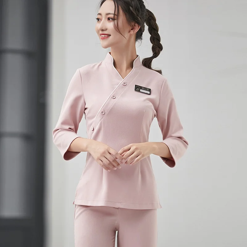 Esthetic Uniform Beauty & Health Spa Uniform Beautician Uniforms Beauty Work Clothes Salon Uniform Women'S Spa Clothing DD2744
Esthetic Uniform Beauty & Health Spa Uniform Beautician Uniforms Beauty Work Clothes Salon Uniform Women'S Spa Clothing DD2744