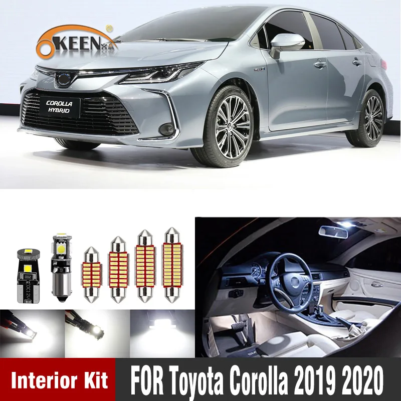 11 Pcs White Canbus Led Bulb Car Interior Lighting For Toyota Corolla 2019 2020 Car Interior lights Kit Dome Map lighting
11 Pcs White Canbus Led Bulb Car Interior Lighting For Toyota Corolla 2019 2020 Car Interior lights Kit Dome Map lighting