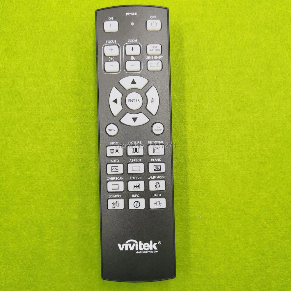 Used Original Remote Control For Vivitek DX6530 DW6030 DU9000 DX5530 D6015W DU6675 Projector
Used Original Remote Control For Vivitek DX6530 DW6030 DU9000 DX5530 D6015W DU6675 Projector