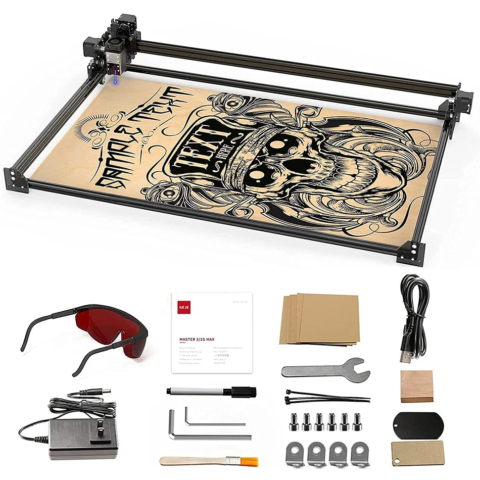 App Control CNC Laser Engraving Cutting Machine 30W Max 460×810mm Wireless Laser Cutter for Windows Mac iOS Android Wood Cutting
App Control CNC Laser Engraving Cutting Machine 30W Max 460×810mm Wireless Laser Cutter for Windows Mac iOS Android Wood Cutting