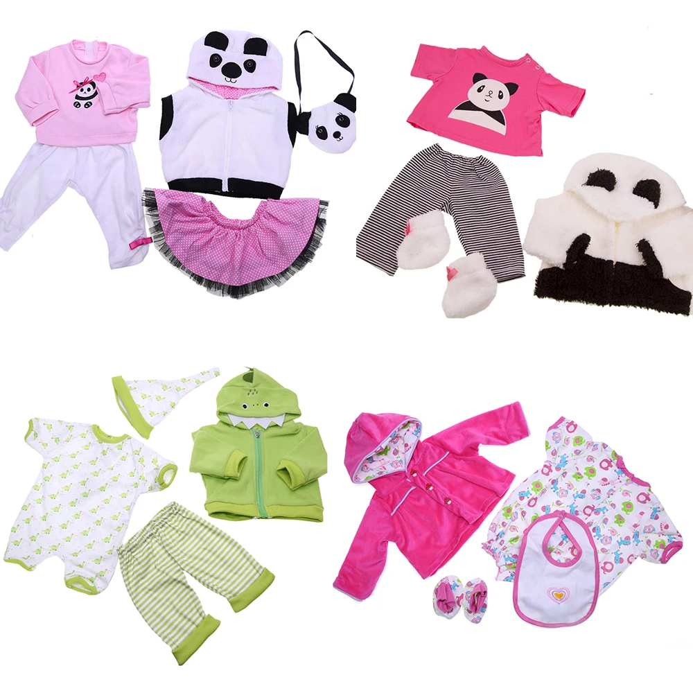 Baby Clothes 22-23 Inch Baby Dolls Clothes For 52cm- 57cm Boy Girl Doll Bebe New Born Doll Accessory Children Gift
Baby Clothes 22-23 Inch Baby Dolls Clothes For 52cm- 57cm Boy Girl Doll Bebe New Born Doll Accessory Children Gift