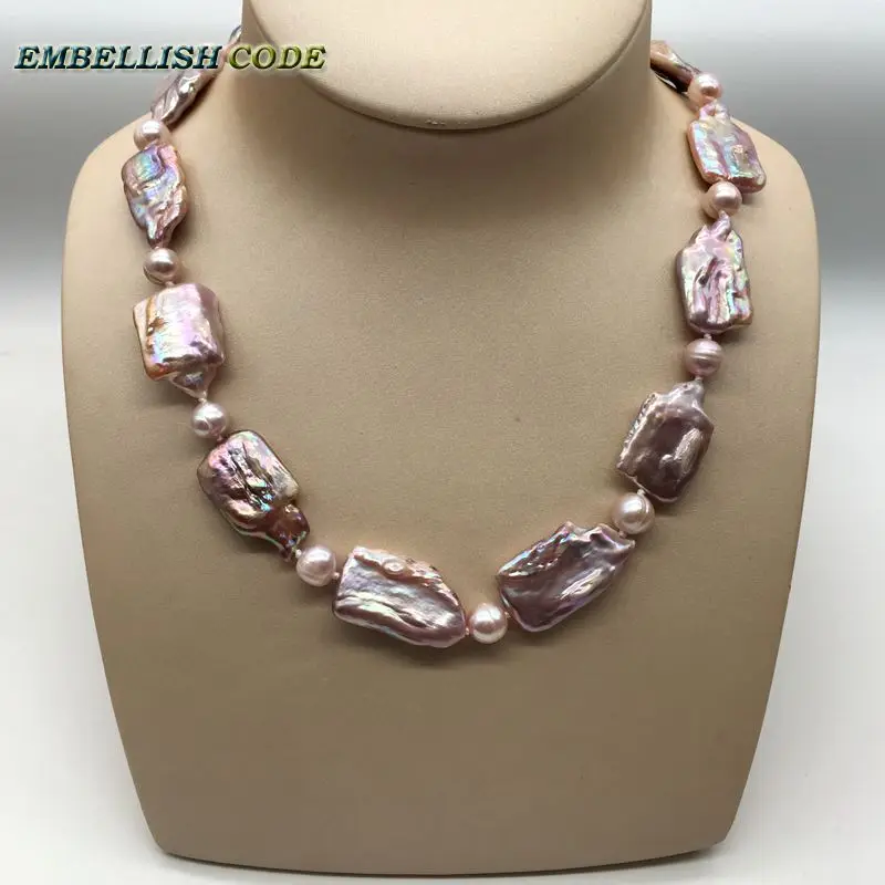 Statement Necklace Baroque Pearls 8mm Beads Eggplant Purple Block Natural Freshwater Nearround And Flat Mix DIY For Party Jewery
Statement Necklace Baroque Pearls 8mm Beads Eggplant Purple Block Natural Freshwater Nearround And Flat Mix DIY For Party Jewery