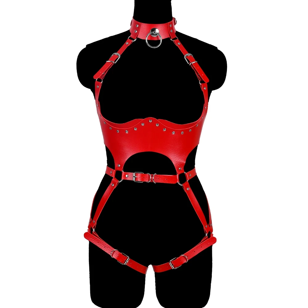 PU Leather Straps Suspenders Belts Set Punk Sexy Lingerie Women Harness Bra Gothic Clothes Chest Bondage Full Body Harness Belt
PU Leather Straps Suspenders Belts Set Punk Sexy Lingerie Women Harness Bra Gothic Clothes Chest Bondage Full Body Harness Belt