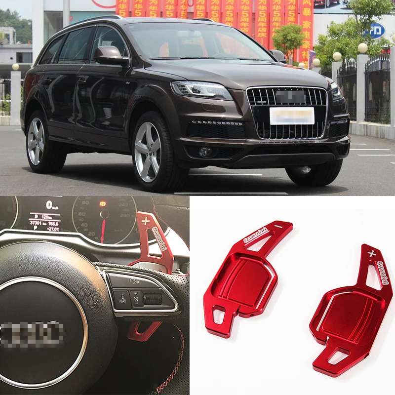 Алюминиевый Рычаг переключения передач на руль, 2 шт., удлинитель для Audi Q7 2011-2015, автостайлинг
Алюминиевый Рычаг переключения передач на руль, 2 шт., удлинитель для Audi Q7 2011-2015, автостайлинг