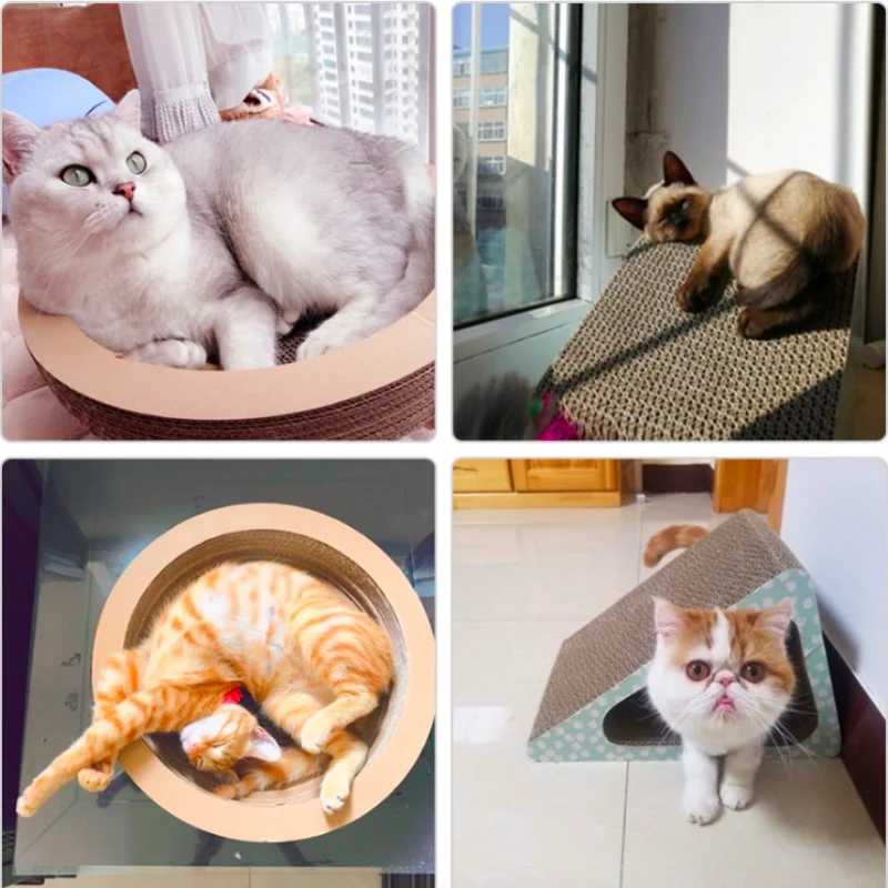 Fun Cat Toys Scratch Board S-Shaped Corrugated Paper With Catnip Cats Claw Grinding Accessories Cama Para Gato Mascotas Katten
Fun Cat Toys Scratch Board S-Shaped Corrugated Paper With Catnip Cats Claw Grinding Accessories Cama Para Gato Mascotas Katten