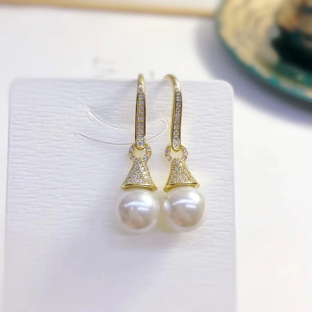 DIY Making Jewelry S925 Sterling Silver Earrings Base Findings Mountings Settings Parts Fittings 3 Pairs/Lot NO PEARLS
DIY Making Jewelry S925 Sterling Silver Earrings Base Findings Mountings Settings Parts Fittings 3 Pairs/Lot NO PEARLS