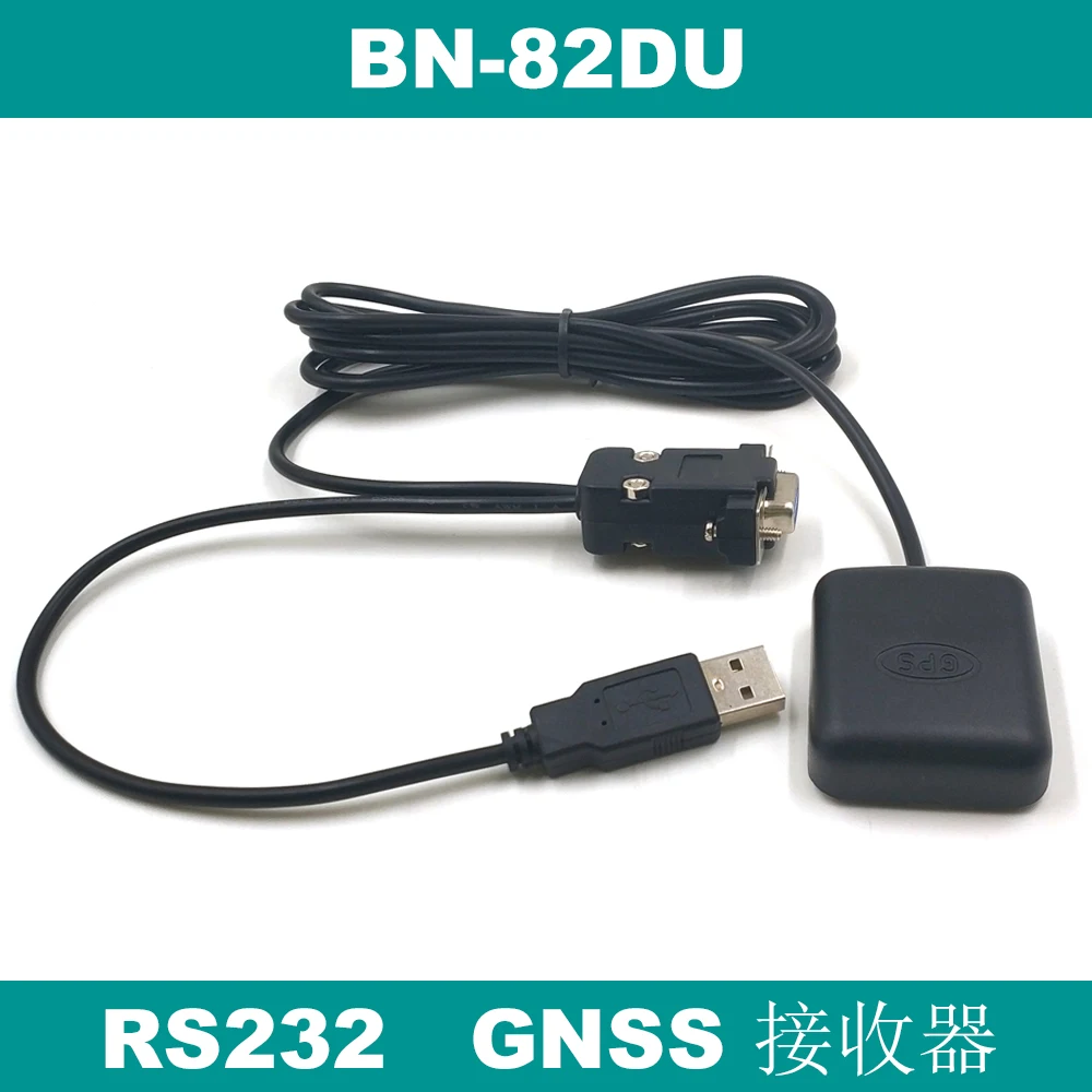 GNSS External Beidou GPS Receiver Module USB/DB9 Serial Port RS-232 BN-82DU
GNSS External Beidou GPS Receiver Module USB/DB9 Serial Port RS-232 BN-82DU