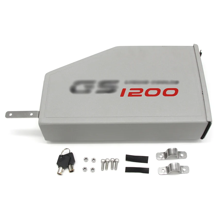 For BMW R1200GS ADV 2013 2014 2015 2016-2019 Left Tool Box Decorative Tool Box Case with Aluminum Bracket Motorcycle Accessories
For BMW R1200GS ADV 2013 2014 2015 2016-2019 Left Tool Box Decorative Tool Box Case with Aluminum Bracket Motorcycle Accessories