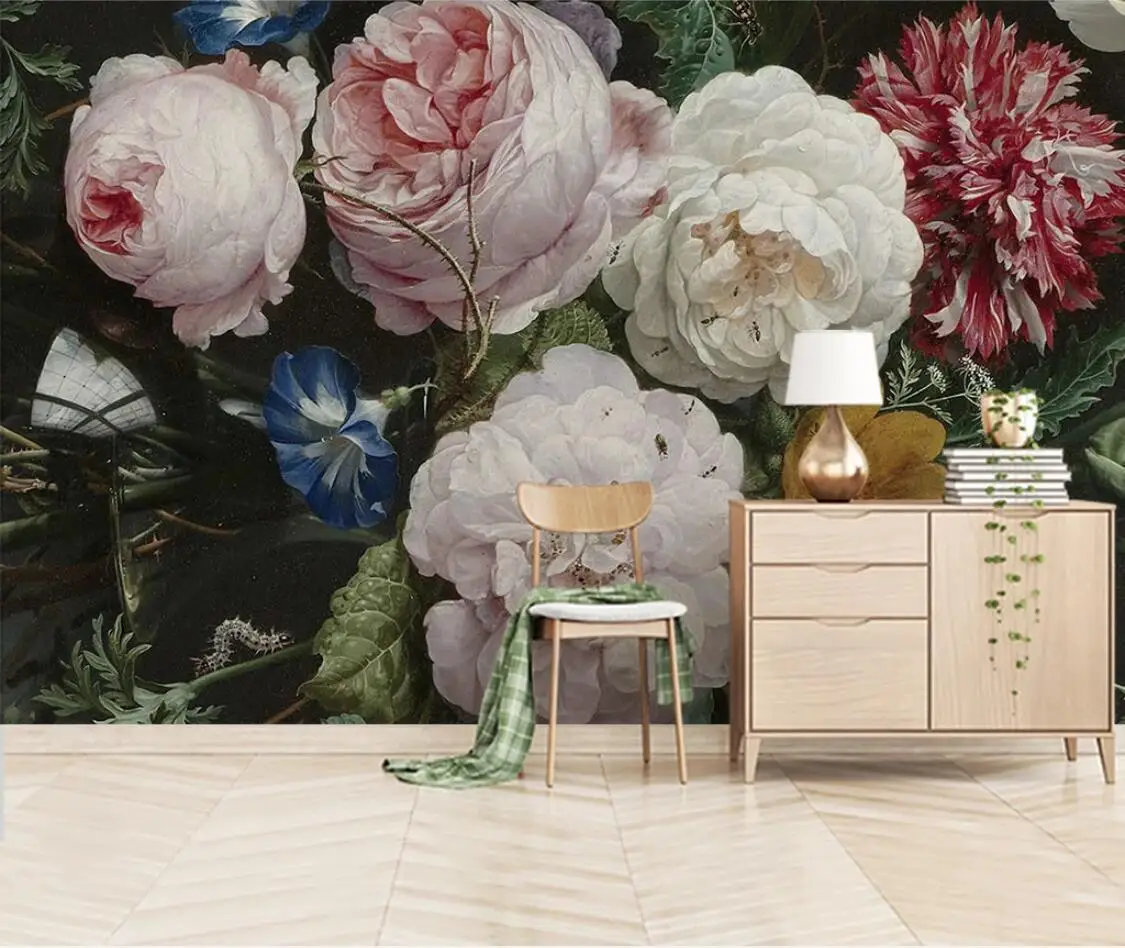 Hand Painted Rose Wallpaper Wall Mural Printed Photo Wall Paper Home Improvement Pink Floral Wall Mural Canvas Papel De Parede
Hand Painted Rose Wallpaper Wall Mural Printed Photo Wall Paper Home Improvement Pink Floral Wall Mural Canvas Papel De Parede