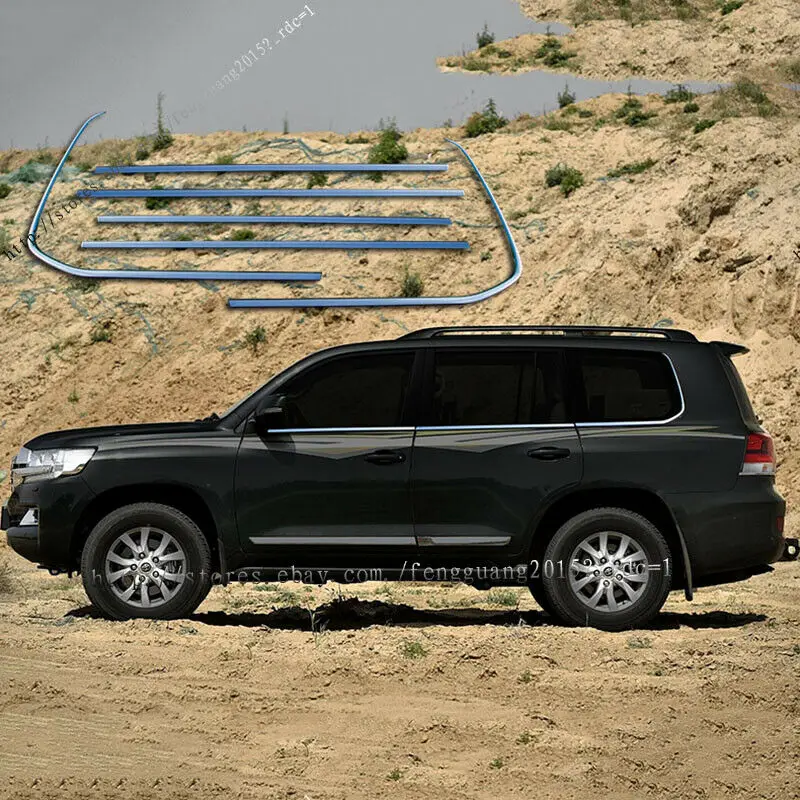 For Toyota Land Cruiser LC200 2008 09 10 11 12 13 14 15 16 17 2017 Car Window trim Car Decoration Bottom Window Cover Trim 6pcs
For Toyota Land Cruiser LC200 2008 09 10 11 12 13 14 15 16 17 2017 Car Window trim Car Decoration Bottom Window Cover Trim 6pcs