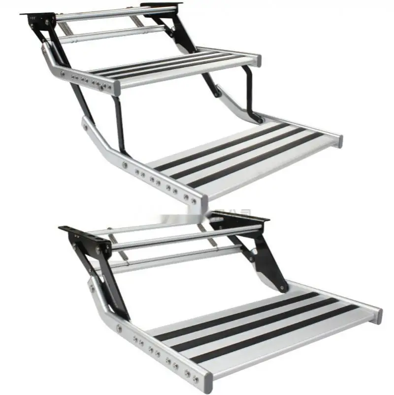 Aluminum alloy non-slip manual ladder telescopic ladder portable single and double step folding ladder with light
Aluminum alloy non-slip manual ladder telescopic ladder portable single and double step folding ladder with light