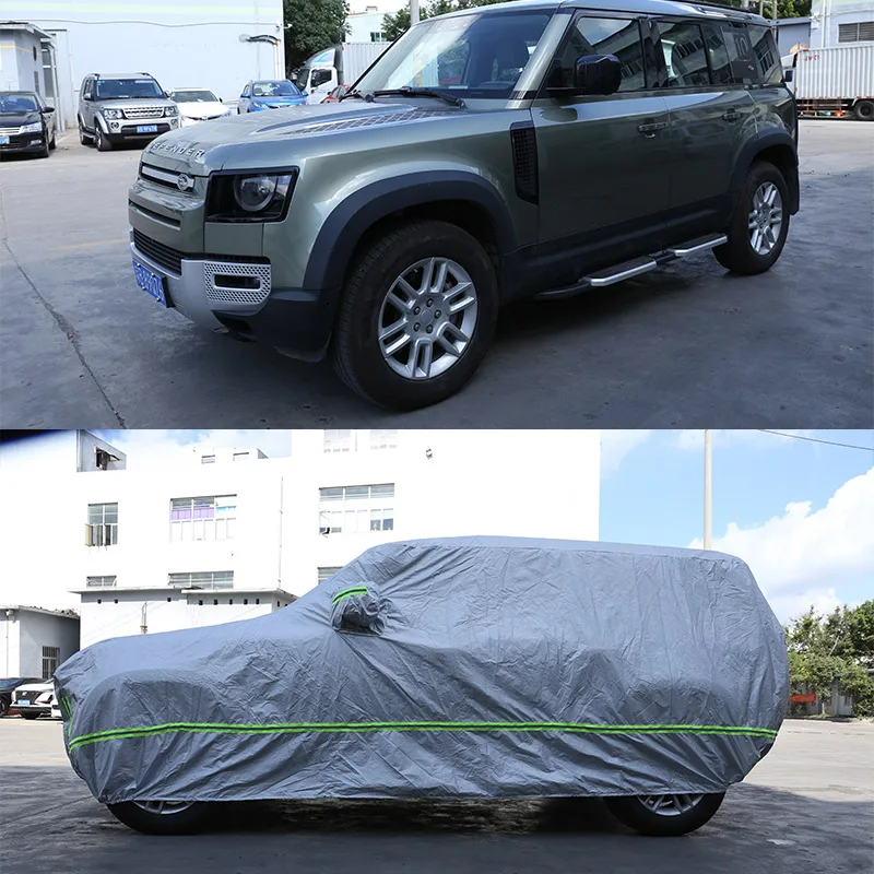 For Land Rover Defender 90 110 130 2004-2024 Car Sunscreen Dustproof Rain and snow Anti-ultraviolet Full Car Cover Accessories
For Land Rover Defender 90 110 130 2004-2024 Car Sunscreen Dustproof Rain and snow Anti-ultraviolet Full Car Cover Accessories