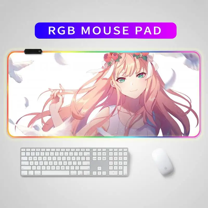 Anime Darling In The Franxx Sexy Girl Anime Mouse Pad Zero Two RGB Gaming Mouse Pad LED Color Light Lock Desktop Gaming Desk XxL
Anime Darling In The Franxx Sexy Girl Anime Mouse Pad Zero Two RGB Gaming Mouse Pad LED Color Light Lock Desktop Gaming Desk XxL