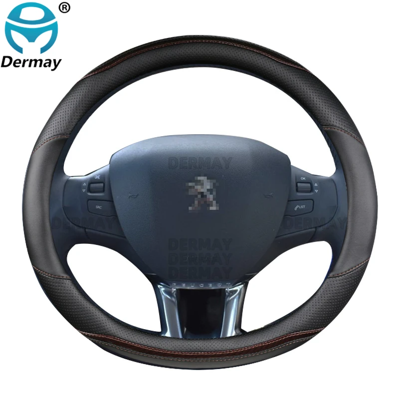 for Peugeot 208 2012~2018 Car Steering Wheel Cover Carbon Fibre + PU Leather High Quality Dermay Brand Auto Accessories interior
for Peugeot 208 2012~2018 Car Steering Wheel Cover Carbon Fibre + PU Leather High Quality Dermay Brand Auto Accessories interior