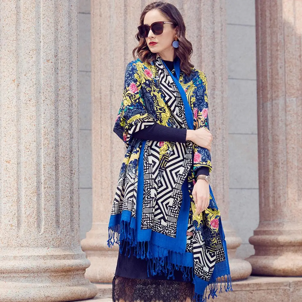 Fashion Winter Scarf For Women Cashmere Warm Plaid Pashmina Scarf Luxury Brand Blanket Wraps Female Scarves And Shawls 2019
Fashion Winter Scarf For Women Cashmere Warm Plaid Pashmina Scarf Luxury Brand Blanket Wraps Female Scarves And Shawls 2019