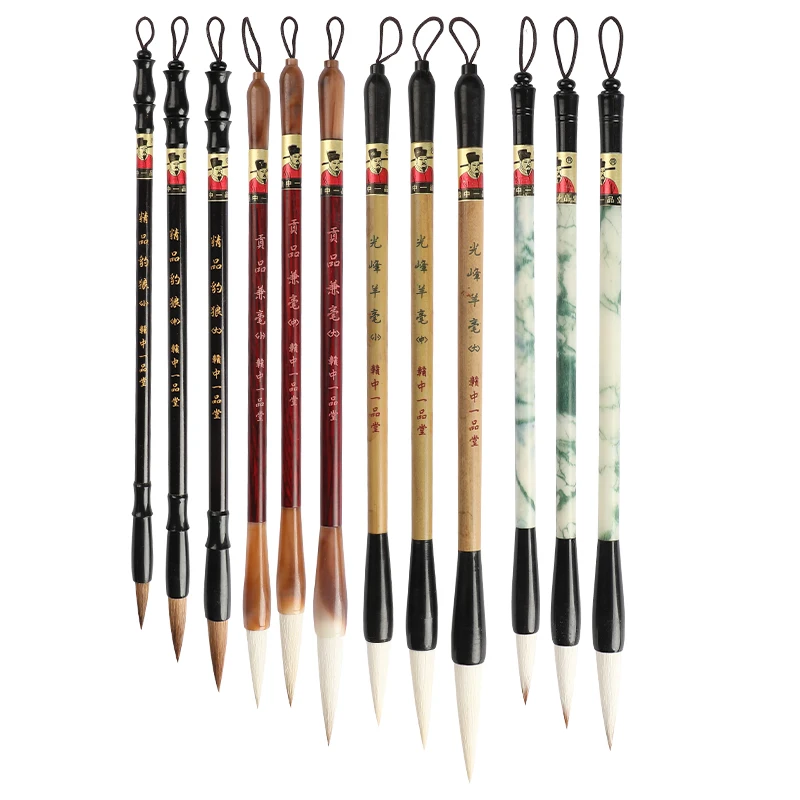 Chinese Brush Pen Huzhou Woolen/Mulitple Hair Brush Pen 3pcs/set Chinese Weasel Hair Painting Calligraphy Brushes Tinta China
Chinese Brush Pen Huzhou Woolen/Mulitple Hair Brush Pen 3pcs/set Chinese Weasel Hair Painting Calligraphy Brushes Tinta China
