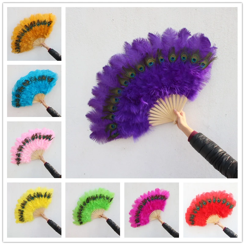 15 Bones Large Size Ostrich Feather Fan Carnival Dance Party Show Decorative Craft Peacock Feathers Fan Plume
15 Bones Large Size Ostrich Feather Fan Carnival Dance Party Show Decorative Craft Peacock Feathers Fan Plume