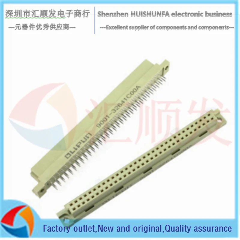 European socket 264 straight pin female seat 2*32P 64P 9001-32641C00A 2.54MM connector
European socket 264 straight pin female seat 2*32P 64P 9001-32641C00A 2.54MM connector