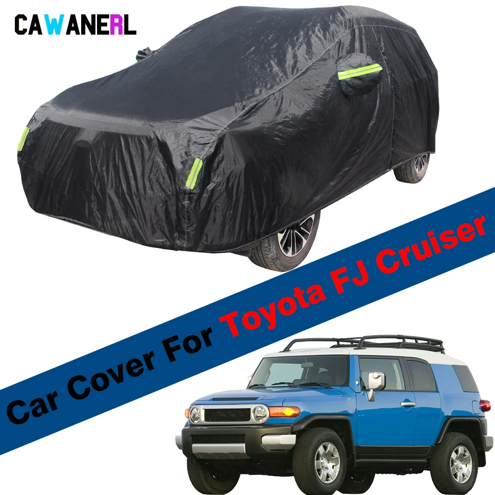Водонепроницаемый автомобильный чехол для Toyota FJ Cruiser, уличный солнцезащитный козырек, автомобильный чехол с защитой от УФ-лучей, снега, дождя, льда
Водонепроницаемый автомобильный чехол для Toyota FJ Cruiser, уличный солнцезащитный козырек, автомобильный чехол с защитой от УФ-лучей, снега, дождя, льда