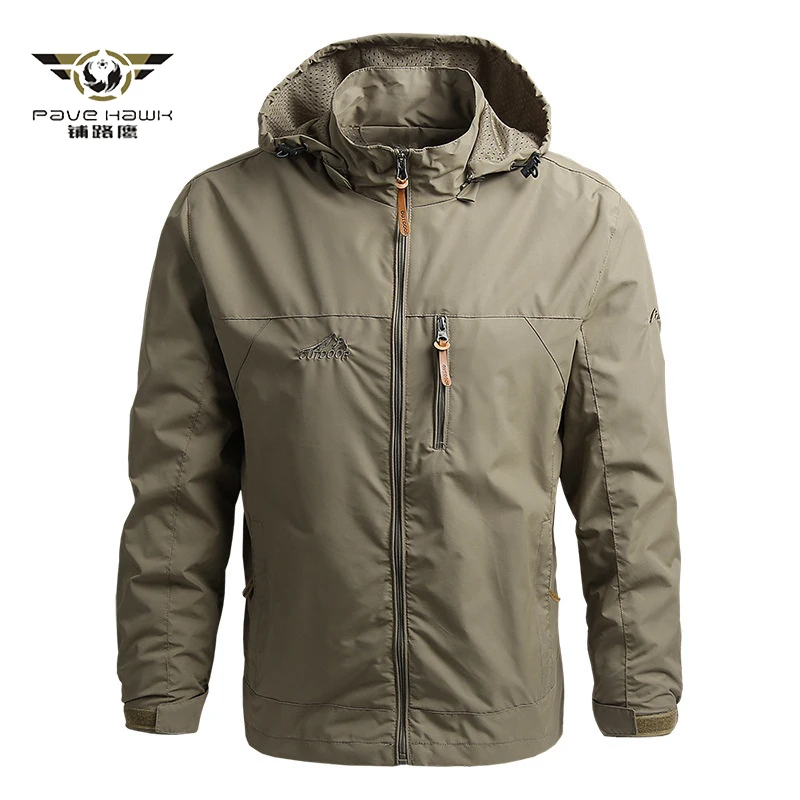 Men's Spring Breathable Outdoor Jackets Stand Collar Waterproof Windbreaker Autumn Hooded Male Fashion Outwear Lightweight Coats
Men's Spring Breathable Outdoor Jackets Stand Collar Waterproof Windbreaker Autumn Hooded Male Fashion Outwear Lightweight Coats