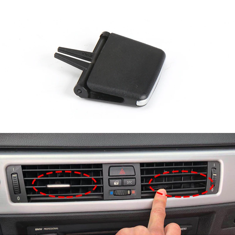 Автомобильный комплект для ремонта решетки вентиляционного отверстия автомобильного кондиционера для BMW 3 серии E90 E91 E92 320i 325i 2005-2012
Автомобильный комплект для ремонта решетки вентиляционного отверстия автомобильного кондиционера для BMW 3 серии E90 E91 E92 320i 325i 2005-2012