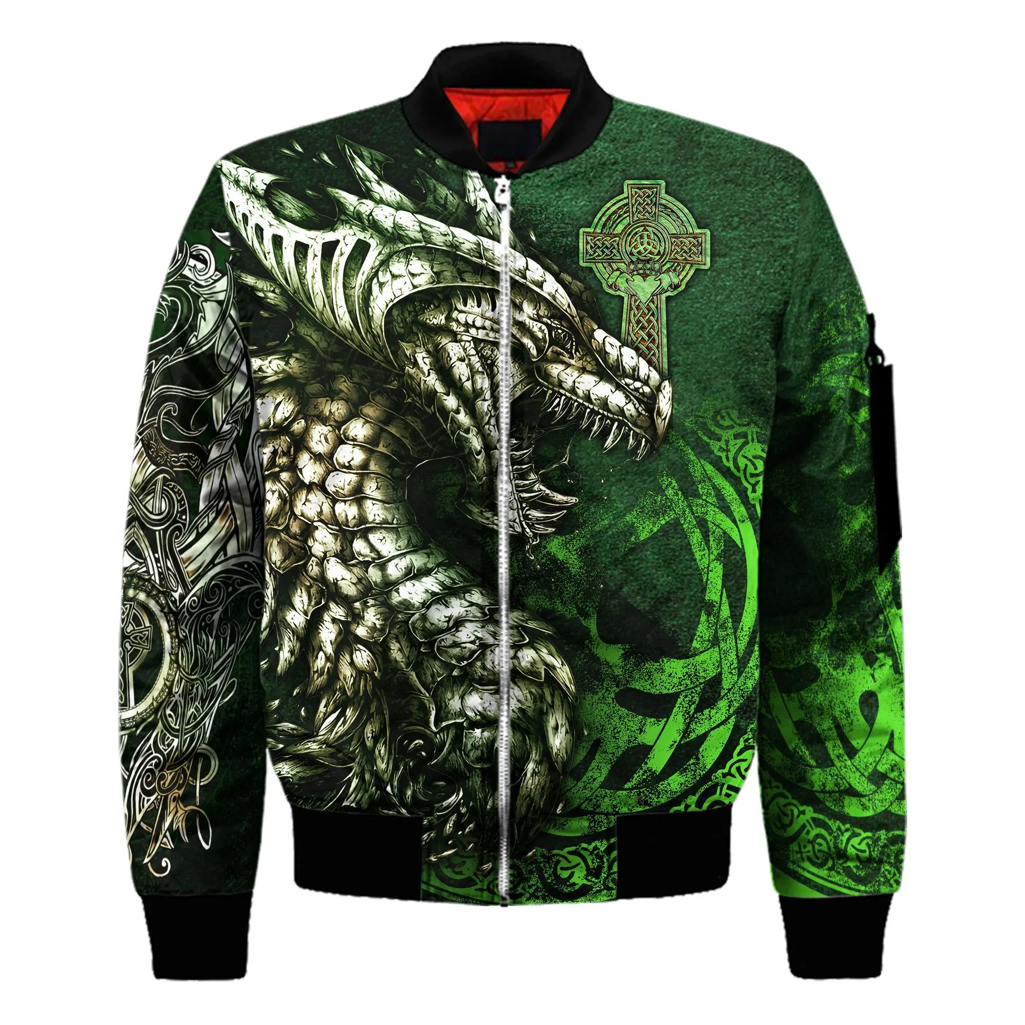2021 Autumn/Winter Mens Bomber Jacket Tattoo dragon 3D All over Printed Zip Tracksuits Unisex Casual Zipper Jacket WP29
2021 Autumn/Winter Mens Bomber Jacket Tattoo dragon 3D All over Printed Zip Tracksuits Unisex Casual Zipper Jacket WP29
