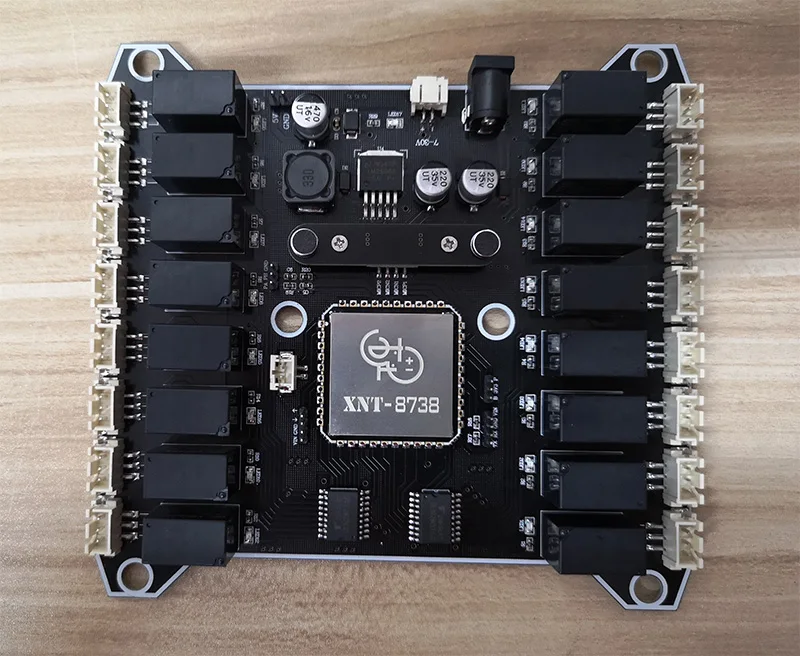XNT-8738-16RELAY Voice Recognition 16-way Relay Board Suitable for Car Building Elevator Voice
XNT-8738-16RELAY Voice Recognition 16-way Relay Board Suitable for Car Building Elevator Voice