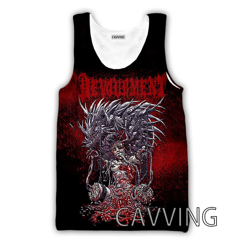 New Fashion Women/Men's 3D Print Devourment Band Tank Tops Harajuku Vest Summer Undershirt Shirts Streetwear
New Fashion Women/Men's 3D Print Devourment Band Tank Tops Harajuku Vest Summer Undershirt Shirts Streetwear