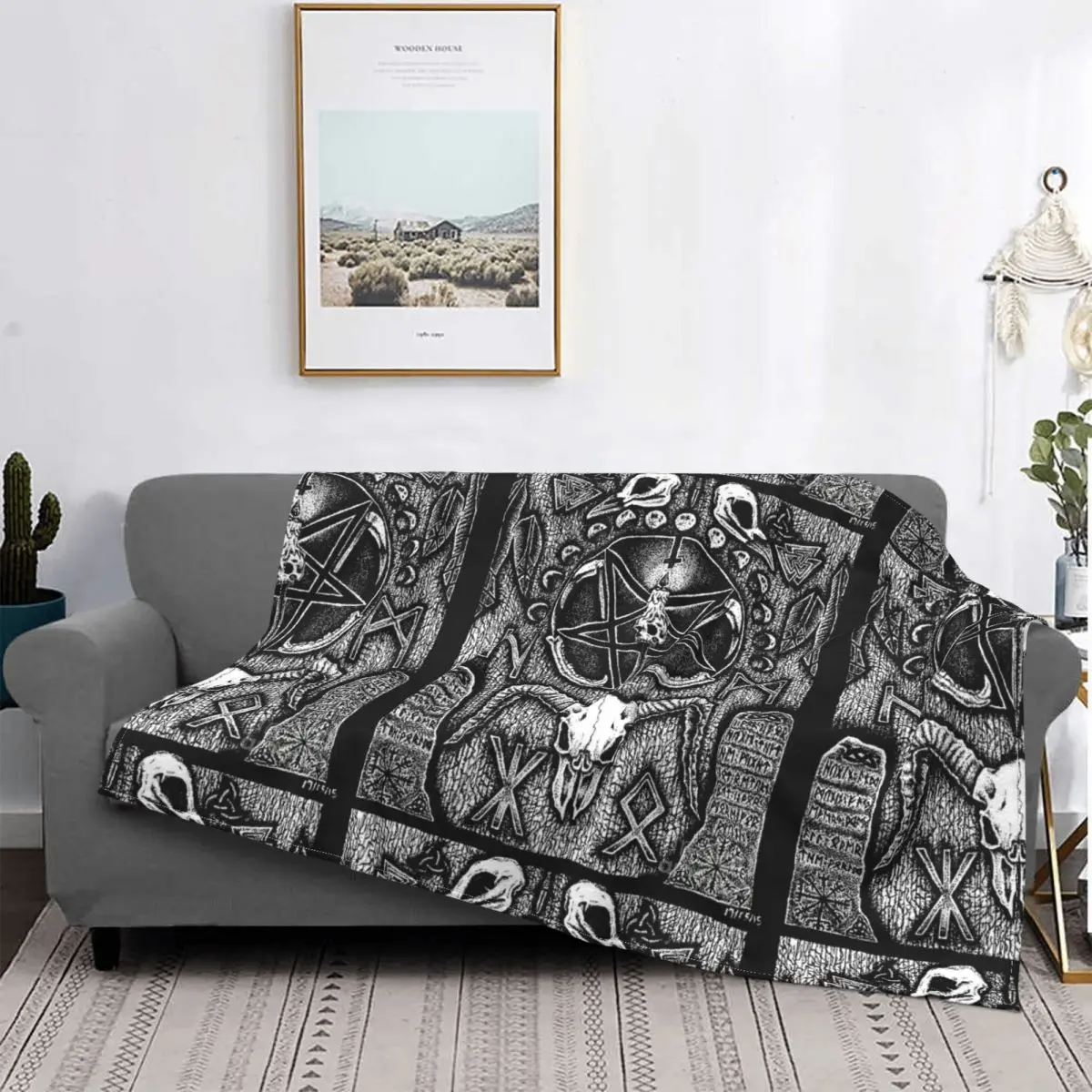 Pentagram,An Altar For Hugin And Munin Blankets Fleece Decoration Ultra-Soft Throw Blankets for Bedding Bedroom Plush Thin Quilt
Pentagram,An Altar For Hugin And Munin Blankets Fleece Decoration Ultra-Soft Throw Blankets for Bedding Bedroom Plush Thin Quilt