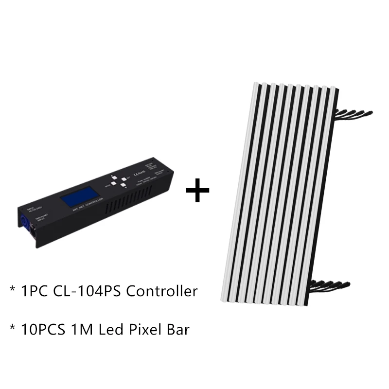 1pcs Controller with 10pcs 1M 64led wedding decoration LED stage dj night club party RGB pixel colour disco bar lights
1pcs Controller with 10pcs 1M 64led wedding decoration LED stage dj night club party RGB pixel colour disco bar lights