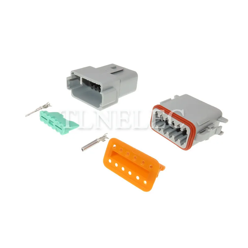 DT04-12P DT06-12S 12 Pin Way герметичный мужской женский водонепроницаемый Электрический провод разъем
DT04-12P DT06-12S 12 Pin Way герметичный мужской женский водонепроницаемый Электрический провод разъем
