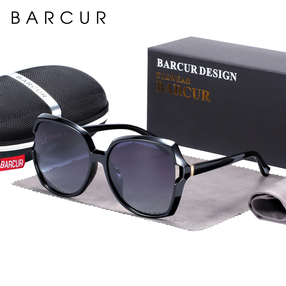 BARCUR TR90 Женские солнцезащитные очки Поляризованные солнцезащитные очки для женщин Защита UV400
BARCUR TR90 Женские солнцезащитные очки Поляризованные солнцезащитные очки для женщин Защита UV400