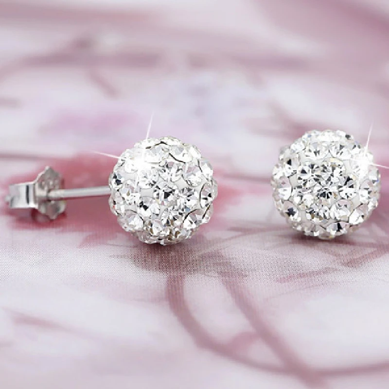 Fashion Earrings 925 Silver Jewelry with AAA Zircon Gemstones Stud Earring Ornaments for Women Wedding Promise Party New Arrival
Fashion Earrings 925 Silver Jewelry with AAA Zircon Gemstones Stud Earring Ornaments for Women Wedding Promise Party New Arrival