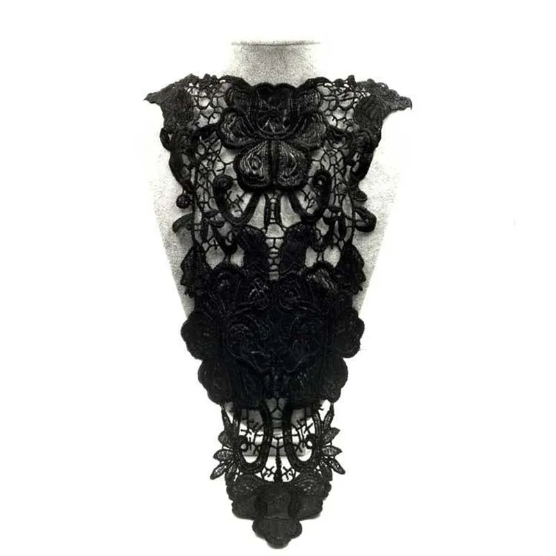 20Pcs Large Black Lace Collar Sewing Neckline DIY Lace Fabric Embroidery Applique Decorative Clothing Accessory Craft Handmade
20Pcs Large Black Lace Collar Sewing Neckline DIY Lace Fabric Embroidery Applique Decorative Clothing Accessory Craft Handmade