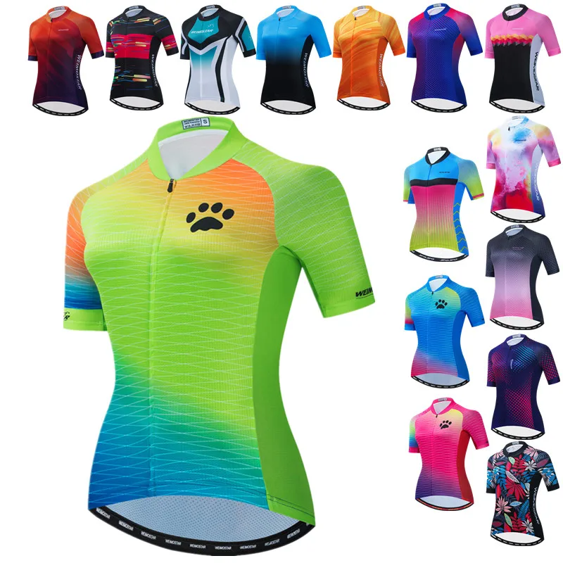Weimostar Green Cycling Jersey Women Cat paw Bicycle Shirt Summer Mountain Bike Jersey Tops Road Cycling Jacket Maillot Ciclismo
Weimostar Green Cycling Jersey Women Cat paw Bicycle Shirt Summer Mountain Bike Jersey Tops Road Cycling Jacket Maillot Ciclismo