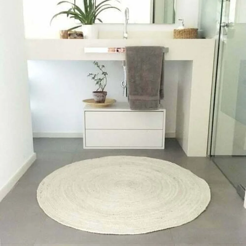 Home Rugs 100% Natural Braided White Jute Handmade Reversible Living Area Carpet Rug Bedroom Decor
Home Rugs 100% Natural Braided White Jute Handmade Reversible Living Area Carpet Rug Bedroom Decor