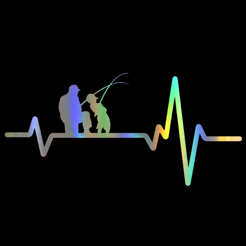 Car Stickers Heartbeat Fishing Father Dad Son Fish Funny Wild Animal Stickers and Decals Vinyl Car Styling 16.7*8cm
Car Stickers Heartbeat Fishing Father Dad Son Fish Funny Wild Animal Stickers and Decals Vinyl Car Styling 16.7*8cm