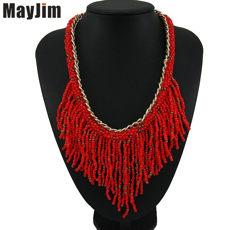 New Statement Women Tassels Necklace Big Aluminum chain bohemian Chain Choker Necklaces & Pendants Vintage Fashion jewelry
New Statement Women Tassels Necklace Big Aluminum chain bohemian Chain Choker Necklaces & Pendants Vintage Fashion jewelry