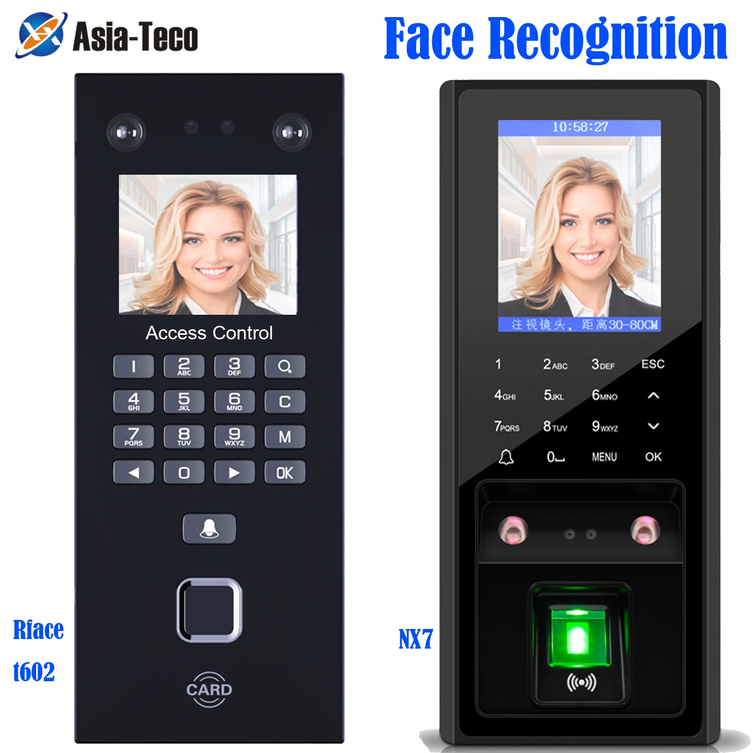 3000 Face 3000 Figners 2.8Inch LCD TCP/IP USB Biometric Fingerprint Face Access Control Device System Support 125khz RFID Card
3000 Face 3000 Figners 2.8Inch LCD TCP/IP USB Biometric Fingerprint Face Access Control Device System Support 125khz RFID Card