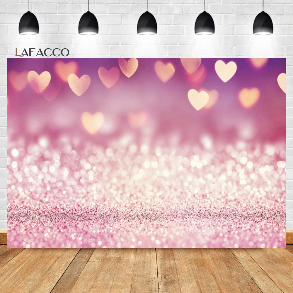 Laeacco Pink Fantasy Polka Dot Light Bokeh Love Heart Photography Background Wedding Kids Birthday Party Portrait Photo Backdrop
Laeacco Pink Fantasy Polka Dot Light Bokeh Love Heart Photography Background Wedding Kids Birthday Party Portrait Photo Backdrop