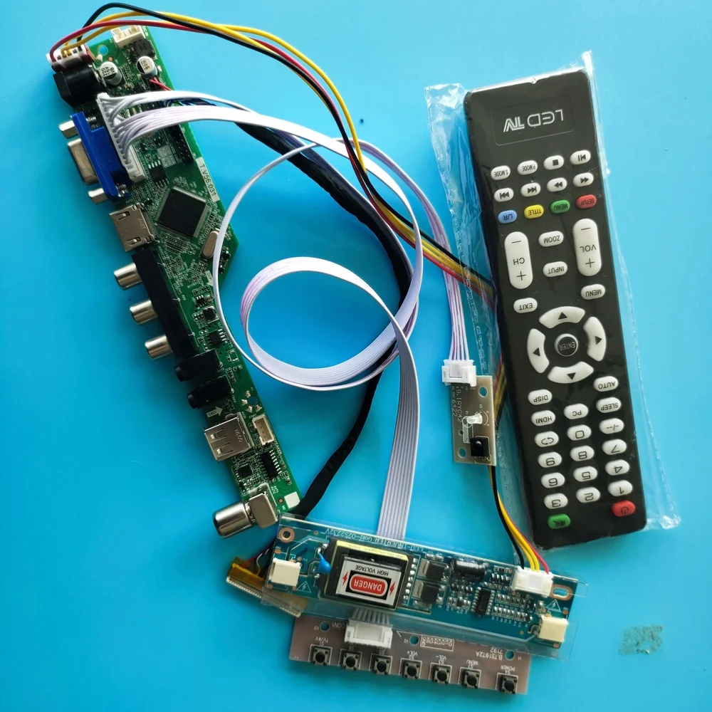 Kit For M185XW01 HDMI-compatible AV TV LCD LED VGA USB 1366x768 Controller Board 2 lamps Display Panel Monitor Audio Driver
Kit For M185XW01 HDMI-compatible AV TV LCD LED VGA USB 1366x768 Controller Board 2 lamps Display Panel Monitor Audio Driver