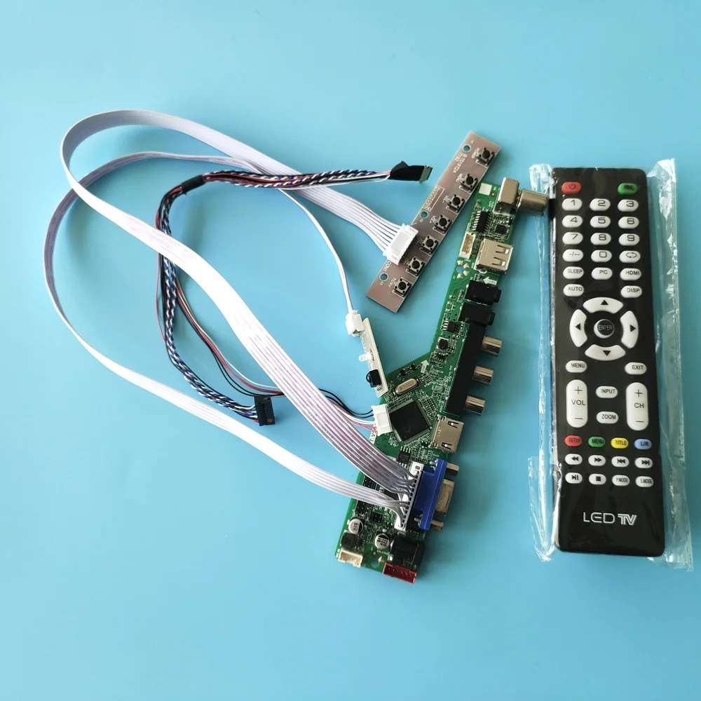 Kit for LTN101NT06-2/W01/001 1024x600 Display Screen Audio AV LED VGA TV 40pin Panel USB LVDS Controller Doard LCD Remote HDMI
Kit for LTN101NT06-2/W01/001 1024x600 Display Screen Audio AV LED VGA TV 40pin Panel USB LVDS Controller Doard LCD Remote HDMI