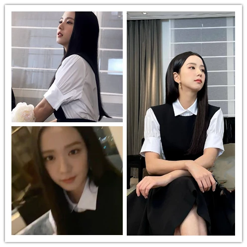 Kpop Korean College Style White Sweet Short-Sleeve Shirts Blouses Tops+Black Loose Lace-Up Pleated Long Dress Women 2 Piece Sets
Kpop Korean College Style White Sweet Short-Sleeve Shirts Blouses Tops+Black Loose Lace-Up Pleated Long Dress Women 2 Piece Sets