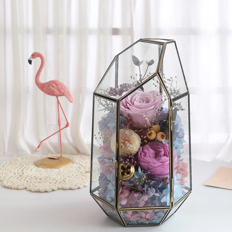 GY Preserved Fresh Flower Rose Glass Flower House Birthday Anniversary DIY Gift Box Decoration Valentine's Day Christmas Gift
GY Preserved Fresh Flower Rose Glass Flower House Birthday Anniversary DIY Gift Box Decoration Valentine's Day Christmas Gift