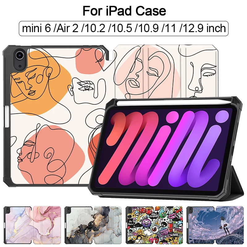 MTT Case For iPad mini 6 2021 With Pencil Holder for iPad Air 4 10.9 Air 2 9.7 Pro 11 12.9 10.2 8th 9th 6th 7th Generation Funda
MTT Case For iPad mini 6 2021 With Pencil Holder for iPad Air 4 10.9 Air 2 9.7 Pro 11 12.9 10.2 8th 9th 6th 7th Generation Funda