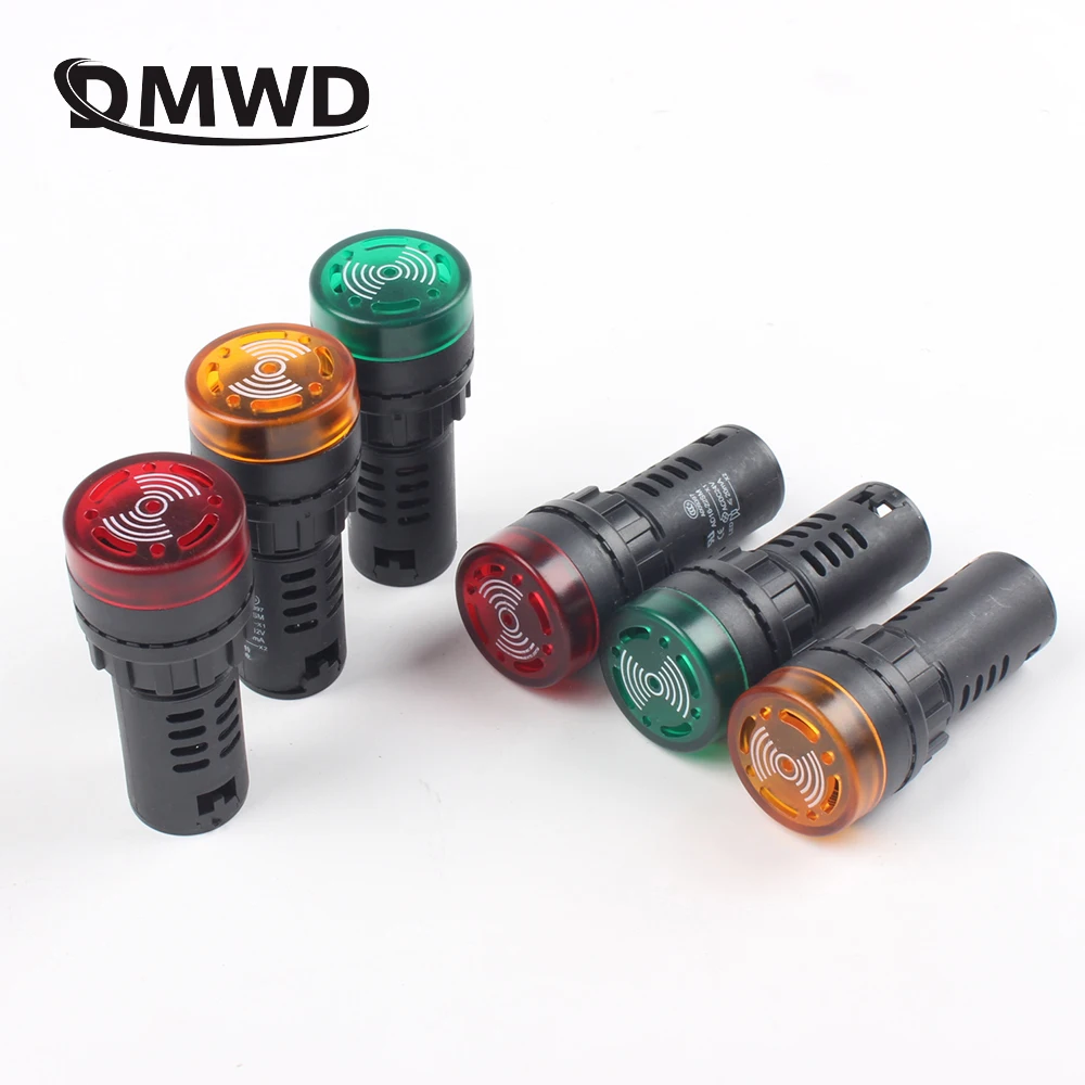 1pc 12V 24V 220V 22mm Flash Signal Light colorful AD16-22SM Red LED Active Buzzer Beep Alarm Indicator Red Green Yellow
1pc 12V 24V 220V 22mm Flash Signal Light colorful AD16-22SM Red LED Active Buzzer Beep Alarm Indicator Red Green Yellow